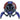 GravaStar Mars Pro Wireless Bluetooth 5.0 Dystopian Robotic Speaker, Blue