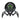 Gravastar Mars Pro Wireless Bluetooth 5.0 Dystopian Robotic Speaker Default Gravastar Matte Black 